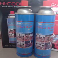 Hi Cook Gas Portable Baru 230gr