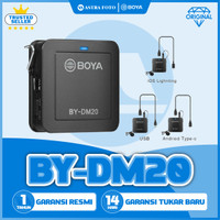 BOYA BY-DM20 Dual Channel Audio Recording Kit for iOS, Type-C & Laptop