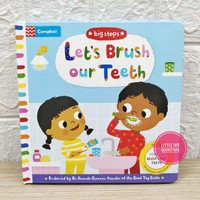 Campbell Big Steps Let's Brush Our Teeth. Buku Cerita Anak Import