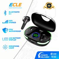 ECLE Y9 TWS Bluetooth Gaming Headset Wireless Earphone HiFi Stereo