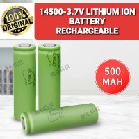 Baterai Vacuum Robot Lithium 14500-3.7V 500mAh Rechargeable Lithium Io