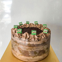 Cake ulang tahun ice milo uk 16cm