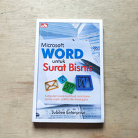 Buku Komputer, Microsoft WORD untuk Surat Bisnis Kumpulan Resep...