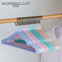 Hanger Baju Gantungan Baju YUJIN Hanger Kawat Tebal dan  Banyak