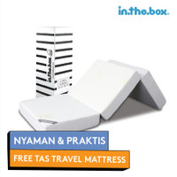 In The Box Travel Mattress Kasur Lipat Single Size 80x200 cm + Tas