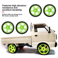 Wheel Rims Drift tires fit for WPL D12 1/10 RC Car