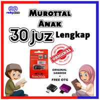 USB MUROTAL QURAN 30 JUZ QORI CILIK ANAK BONUS METODE UMMI JUZ AMMA