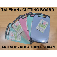 TALENAN Cutting Board Plastik PREMIUM Chopping Board ANTI SLIP AWET