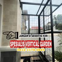 Spesialis Vertical Garden Rangka Besi Area Jabodetabek