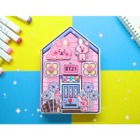 Paper Doll Toca Life World With Cooky BT21 Mainan Bongkar pasang