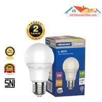 MEGAMAN LED T BULB 5W / WARMWHITE 3000K