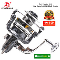 Reel Pancing Lieyuwang 5000 12+1 Ball Bearing gear ratio 5.5:1
