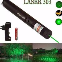 Laser Pointer Penunjuk Laser 303 Green Laser Pointer Senter 10Km