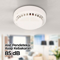 Smoke Detector Alat Alarm Pendeteksi Asap sensor Api Kebakaran -168