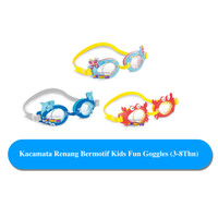 Intex 55610 Kacamata Renang Anak Karakter Shark, Lobster Dan Butterfly