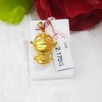 Liontin emas 24k libra