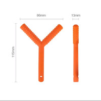 BLUETOYS CHEWING TUBES BENTUK Y/ALAT TERAPI WICARA
