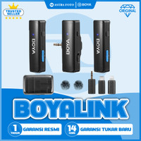 BOYA LINK All-in-one Wireless Microphone BoyaLink USB C iOS Lightning