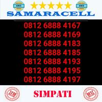 Kartu perdana Simpati 6888 4167 4169 mudah di ingat