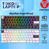 ready !!! Fantech MK857 Maxfit61 Frost Wired RGB 60% Mechanical Gaming