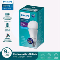Philips Rechargeable LED Bulb 7W 6500 Putih untuk listrik mati
