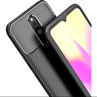 Casing Xiomi Redmi 8 Redmi8 Soft Case Fiber Carbon Slim Fit Back Cover