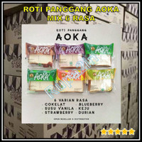 ENAKK!!! AOKA Roti Tawar Panggang Sandwich isi Selai ( DUS KARTON )