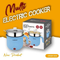 multi cooker pot electric/panci elektrik steamer lock & lock