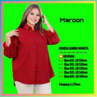 Jual baju atasan wanita super jumbo 3xl bigsize nasya blouse ...