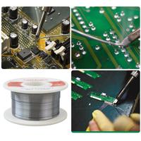 Kawat Timah Solder Sn30 Pb70 50gr 0.4mm Soldering Tin Wire Tinol Soder