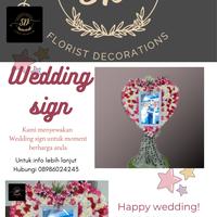 WEDDING SIGN DIGITAL FRAME