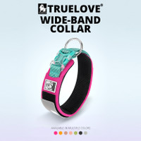 Truelove Wide-Band Dog Collar | Kalung Collar Anjing | Pet Collar