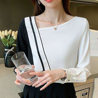 NANALISSA BISA COD BLOUSE/ATASAN WANITA STYLE KOREA MODEL JINSOO
