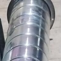 spiral ducting dia 8" inch panjang 2500mm