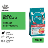 Purina One Adult Cat Salmon Tuna 380gr - Makanan Kucing sepupu ProPlan