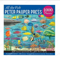 Original Puzzle Peter Pauper Press - Puzzle 1.000 Pieces All The Fish