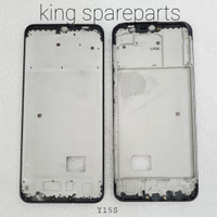 FRAME DUDUKAN LCD TULANG TENGAH VIVO Y15S BLACK