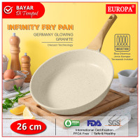 Panci / Super Pan Wok Granite Beige 20CM/22CM/24CM/26CM