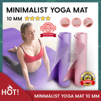 MINIMALIST YOGA MAT 10MM Matras Yoga Anti Slip | Alas Senam | Mat