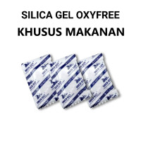 SIlica gel OXY FOOD GRADE ( KHUSUS MAKANAN) sachet plastik 1 gram