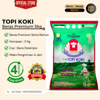 Beras Putih CAP TOPI KOKI Beras Putih Premium Setra Ramos Kemasan 5kg