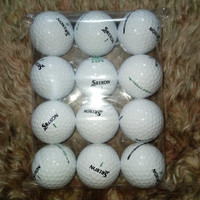BOLA GOLF BEKAS SRIXON SOFT FEEL 12 PCS