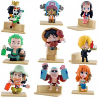 Action Figure ONE PIECE Luffy Zoro Nami Sanji Usopp Robin Chopper M59