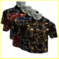 Kaos Krah Pria Dewasa Lengan Pendek Motif Batik Keren Terbaru | Baju K