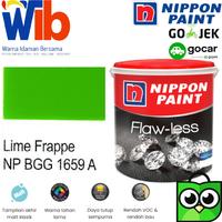 Cat Nippon Paint Flawless 2.5 Liter / 1659 Lime Frappe