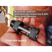Muzzle brake - Muzlebreak - Adaptor laras - Adapter laras - tutup