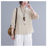Anindya Blouse Top Atasan Wanita Fashion Muslim Casual Daily