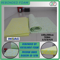 Busa Rebonded INOAC 200 X 100CM D40 Matras Serbaguna Peredam Suara 4CM