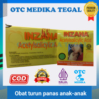 Inzana 80 mg 4 Tablet  Obat panas anak - anak