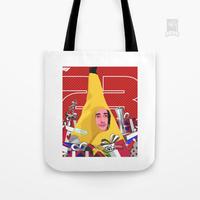 Charles Leclerc Banana Tote Bag Kanvas